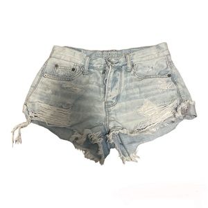 American Eagle distressed shorts Size 0